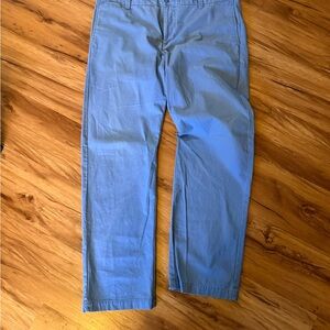 Dockers men's blue stretch straight fit washed khaki chino pants